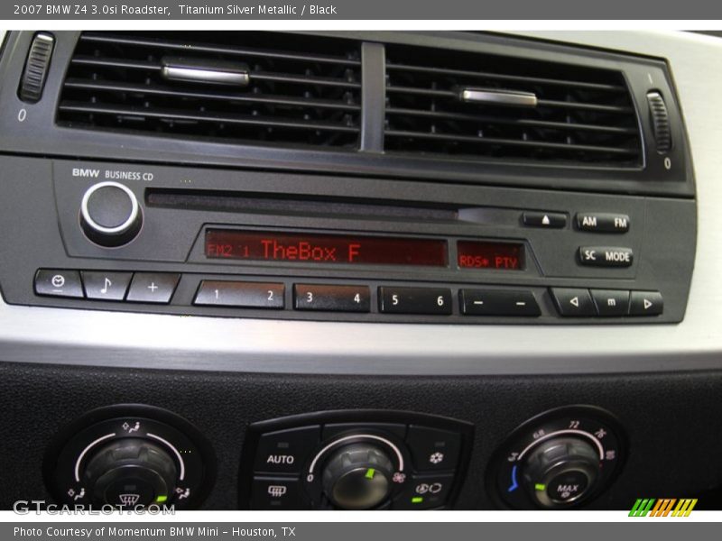 Controls of 2007 Z4 3.0si Roadster