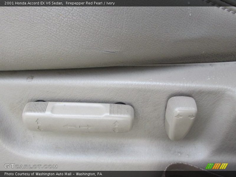 Firepepper Red Pearl / Ivory 2001 Honda Accord EX V6 Sedan