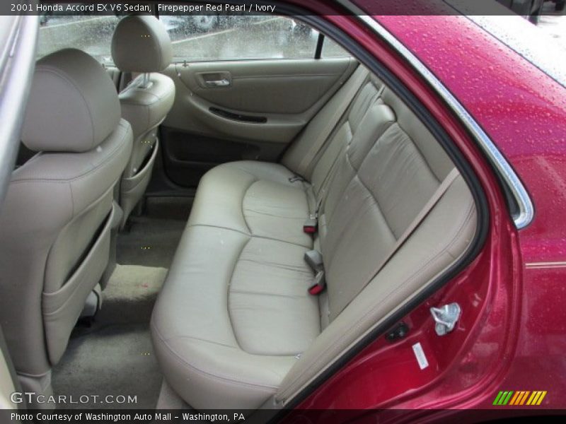 Firepepper Red Pearl / Ivory 2001 Honda Accord EX V6 Sedan