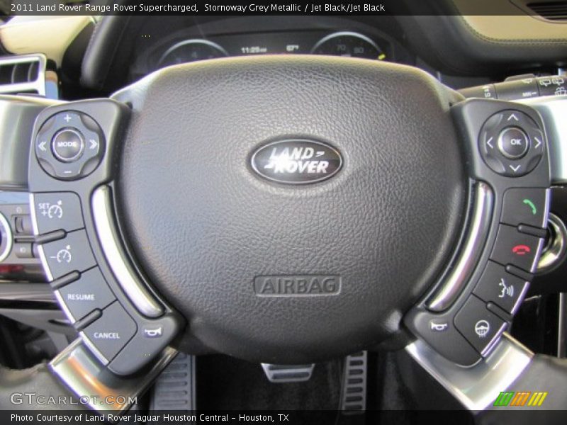 Stornoway Grey Metallic / Jet Black/Jet Black 2011 Land Rover Range Rover Supercharged