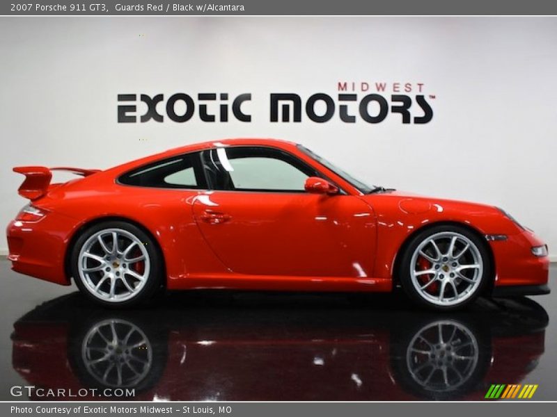 Guards Red / Black w/Alcantara 2007 Porsche 911 GT3