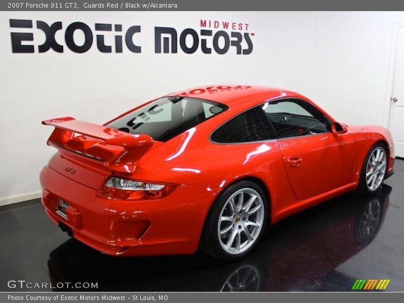 Guards Red / Black w/Alcantara 2007 Porsche 911 GT3