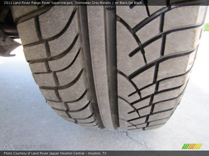 Stornoway Grey Metallic / Jet Black/Jet Black 2011 Land Rover Range Rover Supercharged