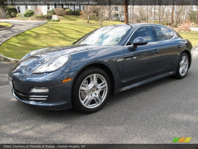 Front 3/4 View of 2010 Panamera 4S