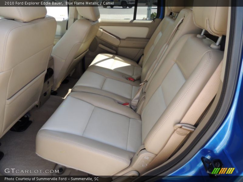 Blue Flame Metallic / Camel 2010 Ford Explorer Eddie Bauer