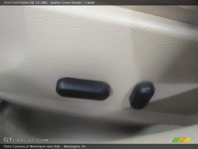 Atlantis Green Metallic / Camel 2010 Ford Fusion SEL V6 AWD
