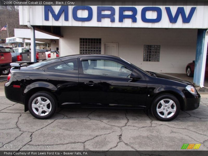 Black / Gray 2006 Chevrolet Cobalt LS Coupe
