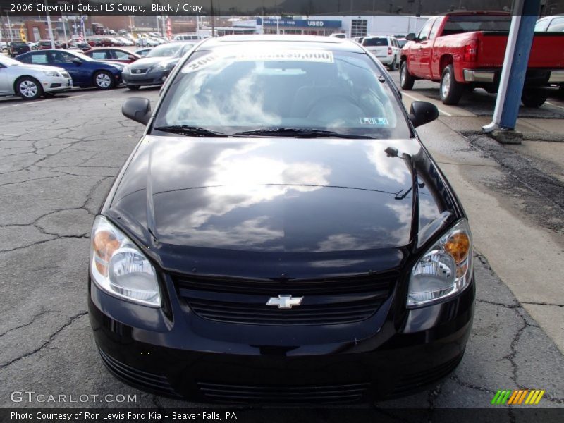 Black / Gray 2006 Chevrolet Cobalt LS Coupe