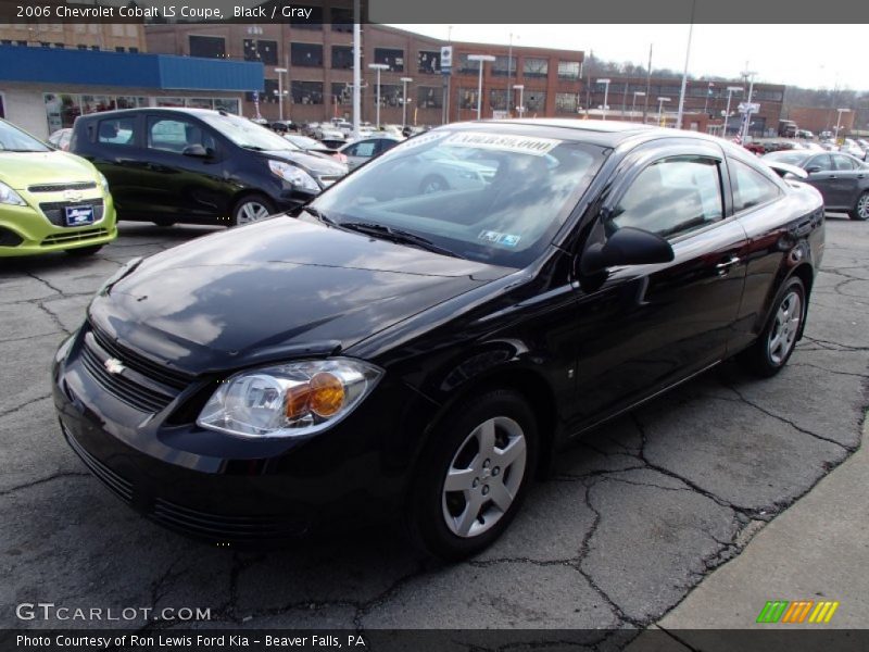 Black / Gray 2006 Chevrolet Cobalt LS Coupe