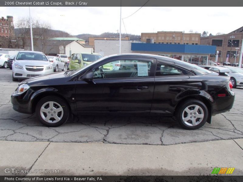 Black / Gray 2006 Chevrolet Cobalt LS Coupe