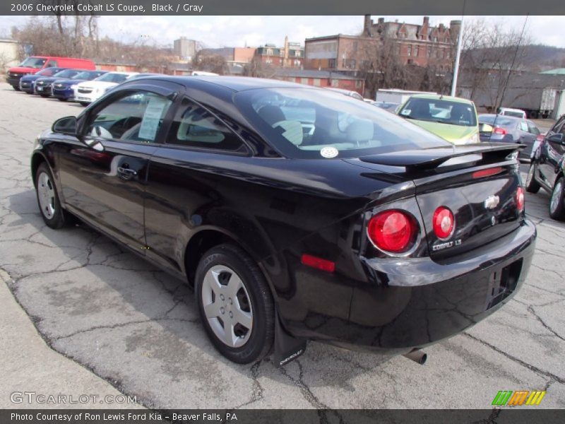 Black / Gray 2006 Chevrolet Cobalt LS Coupe