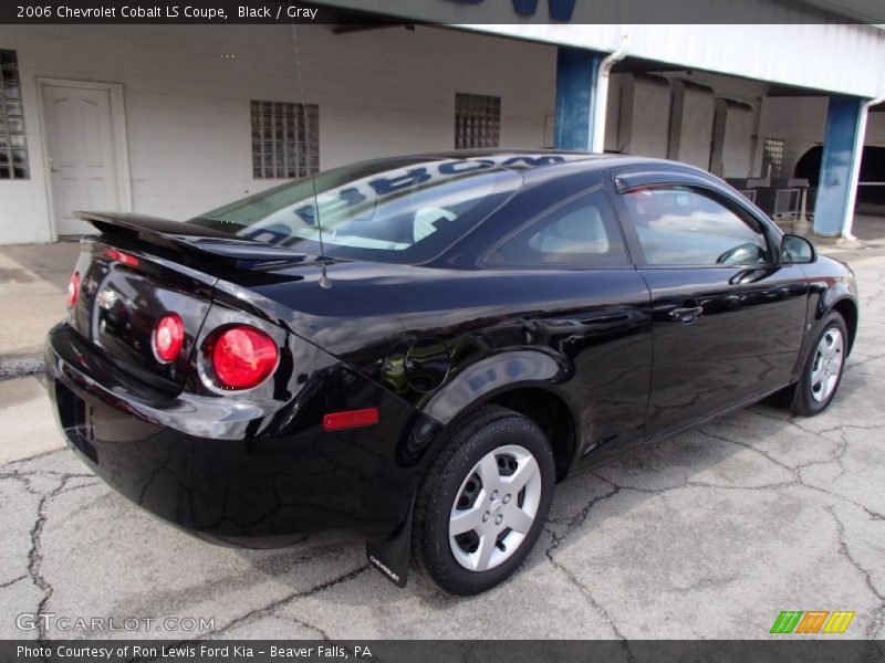 Black / Gray 2006 Chevrolet Cobalt LS Coupe