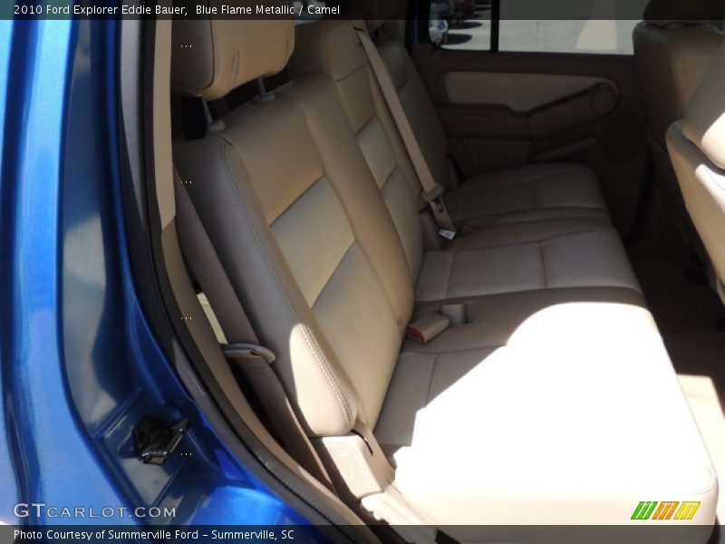 Blue Flame Metallic / Camel 2010 Ford Explorer Eddie Bauer