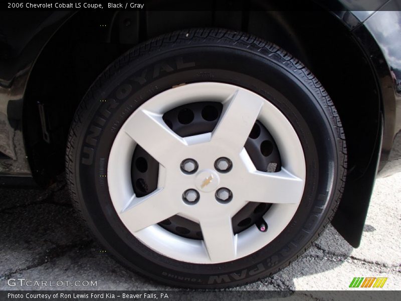Black / Gray 2006 Chevrolet Cobalt LS Coupe