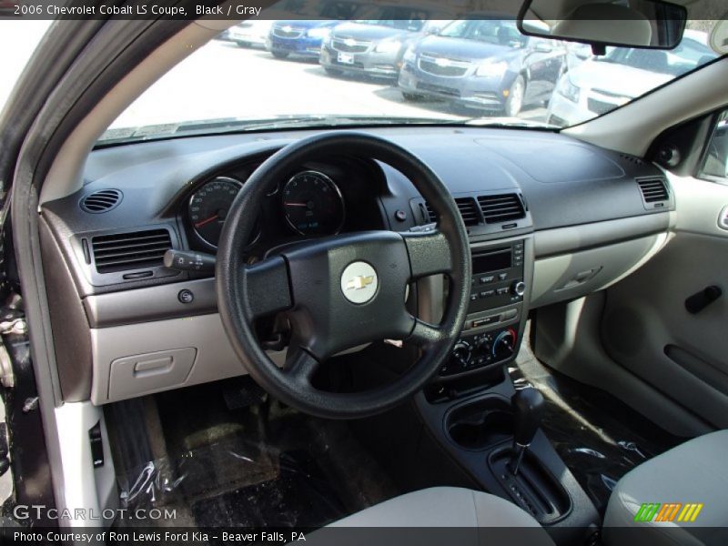 Black / Gray 2006 Chevrolet Cobalt LS Coupe