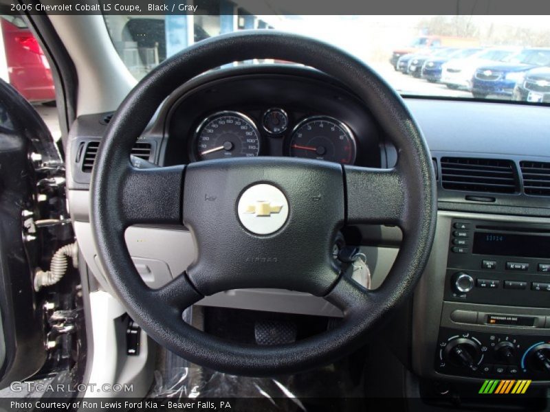 Black / Gray 2006 Chevrolet Cobalt LS Coupe
