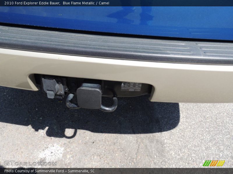 Blue Flame Metallic / Camel 2010 Ford Explorer Eddie Bauer