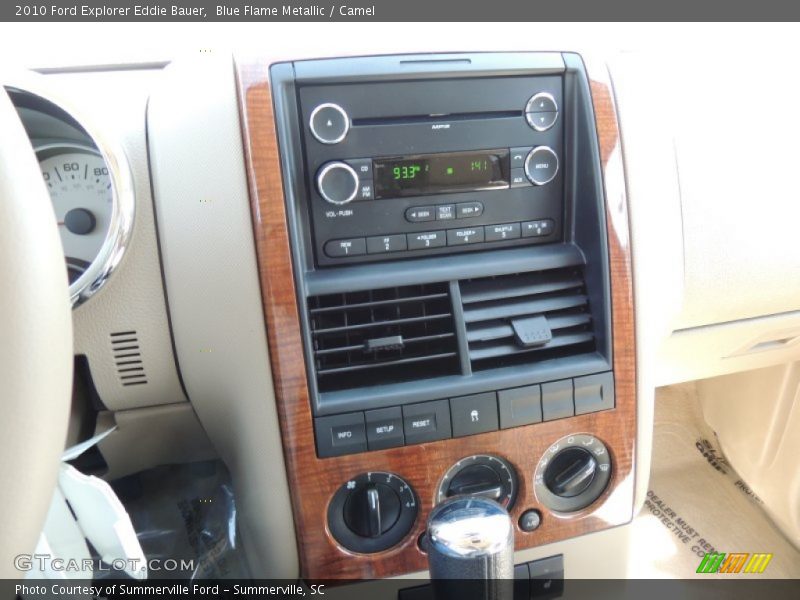 Blue Flame Metallic / Camel 2010 Ford Explorer Eddie Bauer
