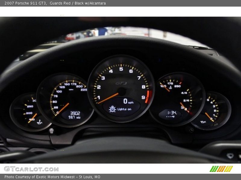  2007 911 GT3 GT3 Gauges