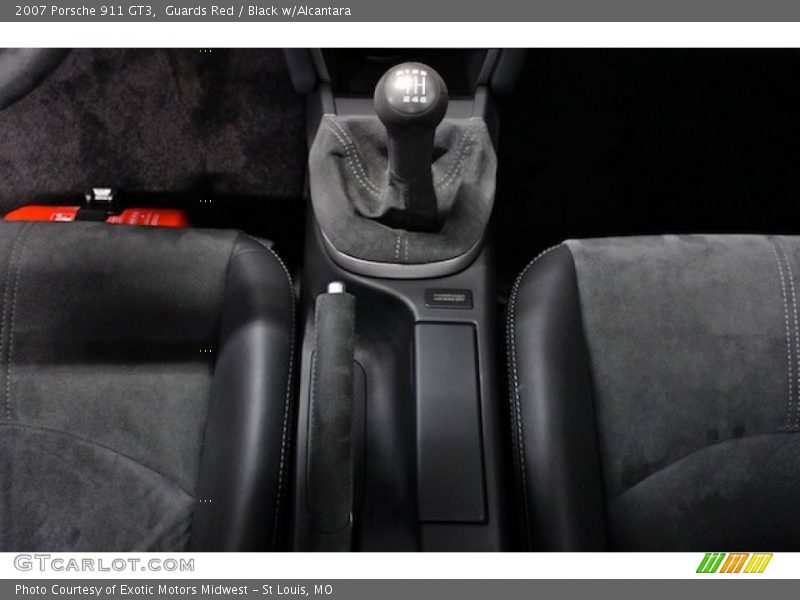 Guards Red / Black w/Alcantara 2007 Porsche 911 GT3