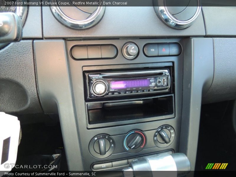 Redfire Metallic / Dark Charcoal 2007 Ford Mustang V6 Deluxe Coupe