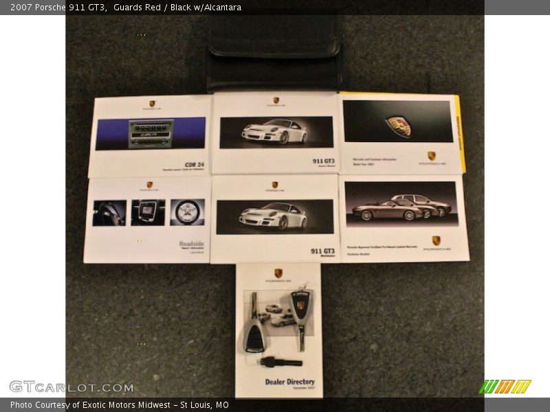 Books/Manuals of 2007 911 GT3