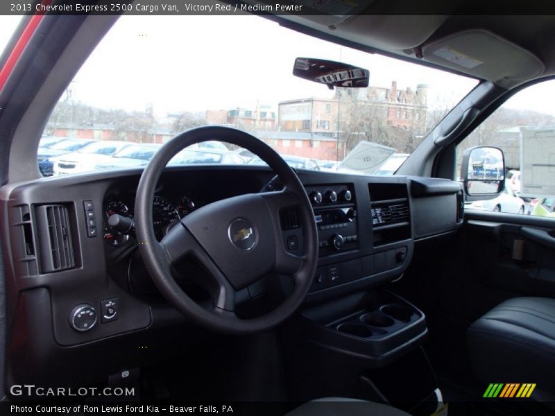 Victory Red / Medium Pewter 2013 Chevrolet Express 2500 Cargo Van