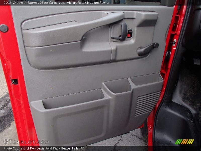 Victory Red / Medium Pewter 2013 Chevrolet Express 2500 Cargo Van