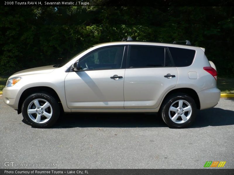 Savannah Metallic / Taupe 2008 Toyota RAV4 I4