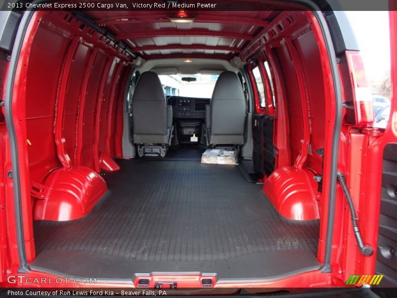 Victory Red / Medium Pewter 2013 Chevrolet Express 2500 Cargo Van