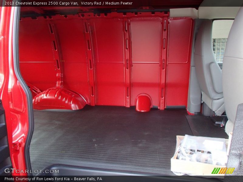 Victory Red / Medium Pewter 2013 Chevrolet Express 2500 Cargo Van