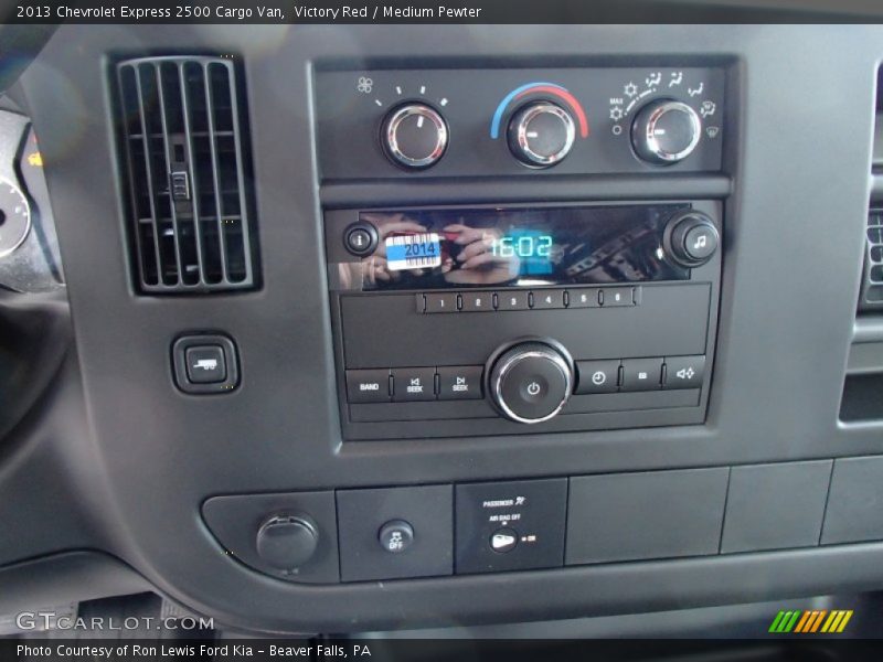 Victory Red / Medium Pewter 2013 Chevrolet Express 2500 Cargo Van