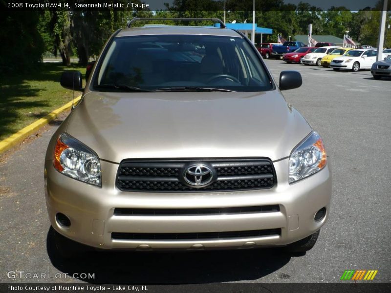 Savannah Metallic / Taupe 2008 Toyota RAV4 I4