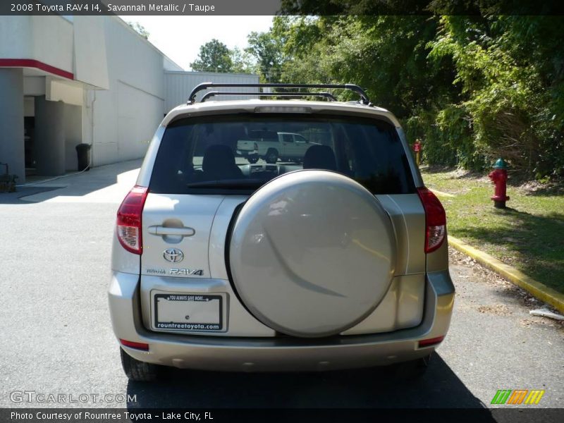 Savannah Metallic / Taupe 2008 Toyota RAV4 I4