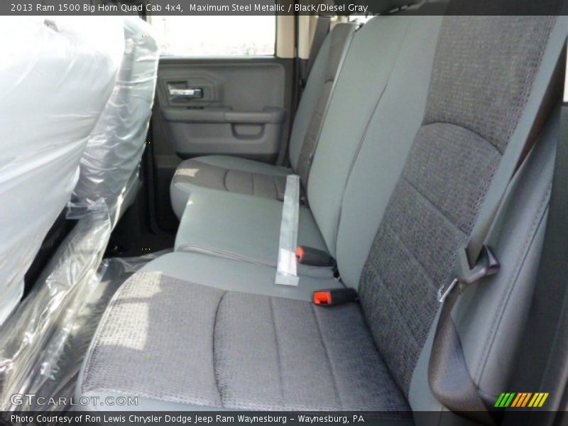 Maximum Steel Metallic / Black/Diesel Gray 2013 Ram 1500 Big Horn Quad Cab 4x4