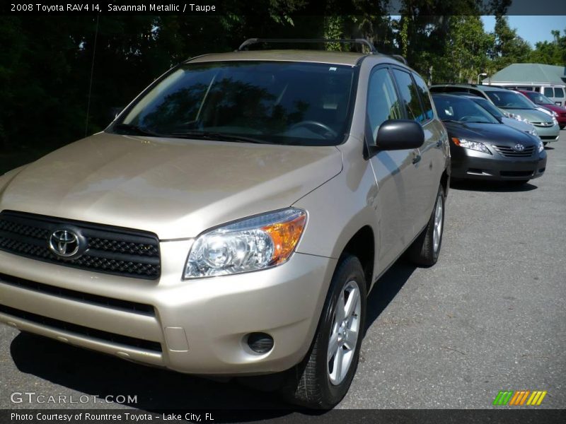 Savannah Metallic / Taupe 2008 Toyota RAV4 I4
