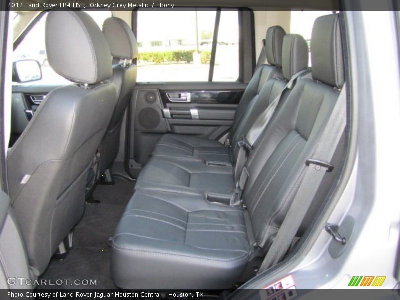 Rear Seat of 2012 LR4 HSE