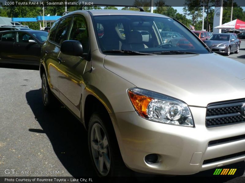 Savannah Metallic / Taupe 2008 Toyota RAV4 I4