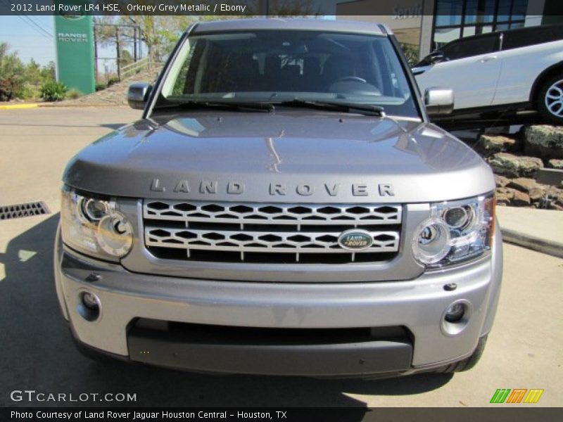 Orkney Grey Metallic / Ebony 2012 Land Rover LR4 HSE