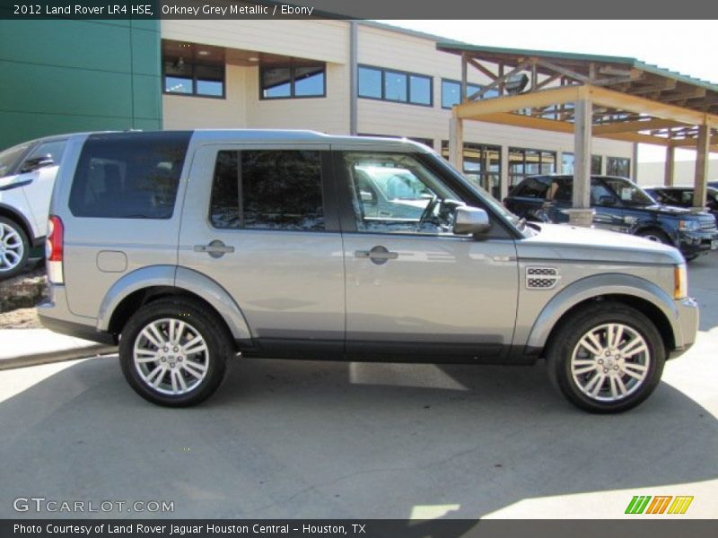Orkney Grey Metallic / Ebony 2012 Land Rover LR4 HSE