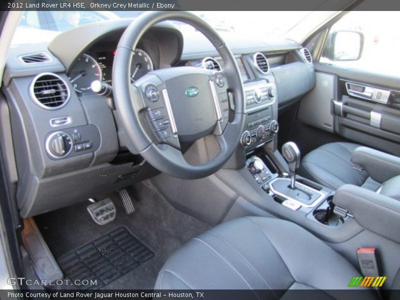 Ebony Interior - 2012 LR4 HSE 