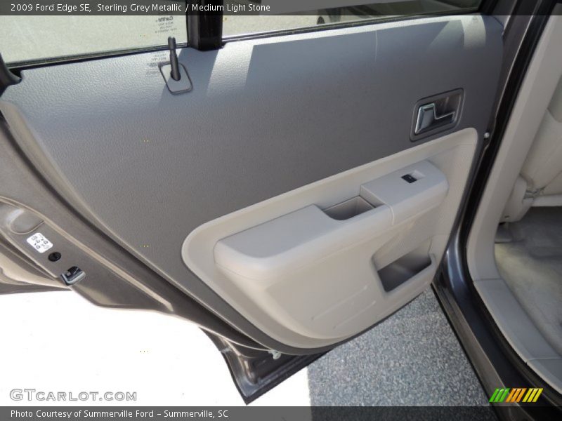 Sterling Grey Metallic / Medium Light Stone 2009 Ford Edge SE