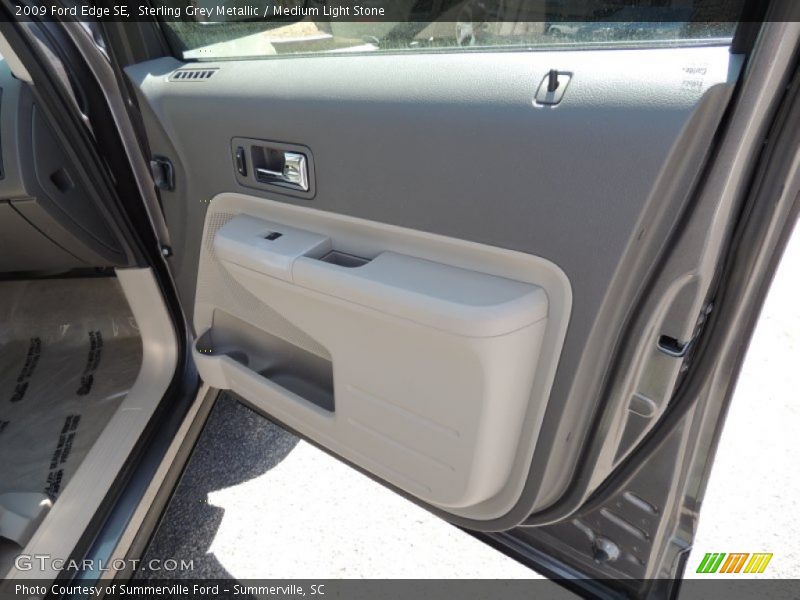 Sterling Grey Metallic / Medium Light Stone 2009 Ford Edge SE