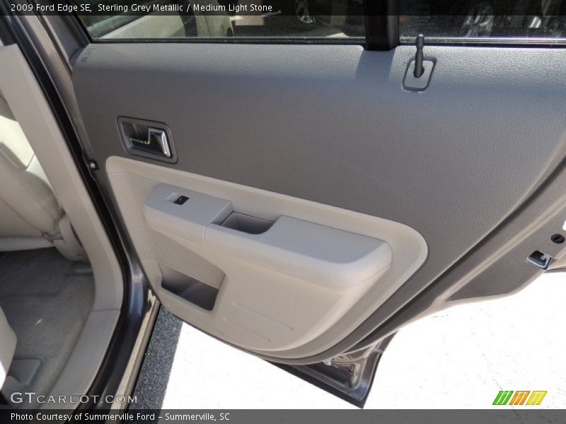 Sterling Grey Metallic / Medium Light Stone 2009 Ford Edge SE