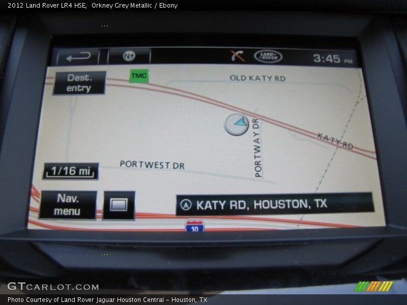 Navigation of 2012 LR4 HSE