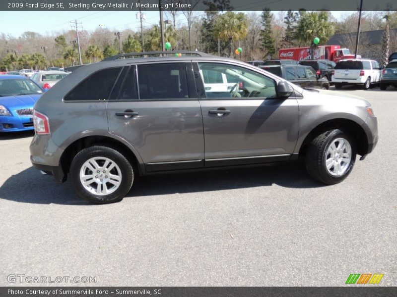 Sterling Grey Metallic / Medium Light Stone 2009 Ford Edge SE