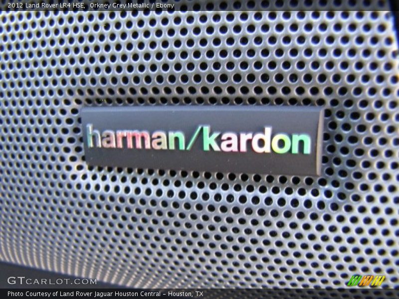 Audio System of 2012 LR4 HSE