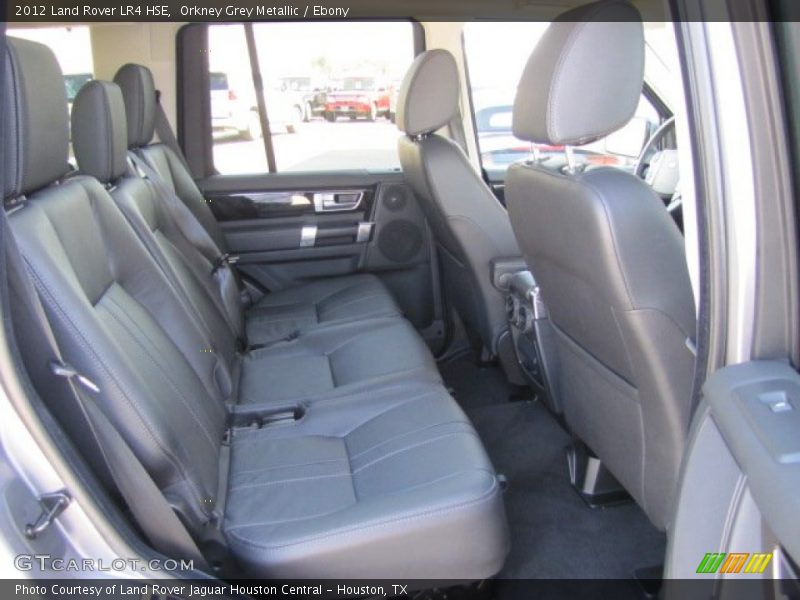 Rear Seat of 2012 LR4 HSE