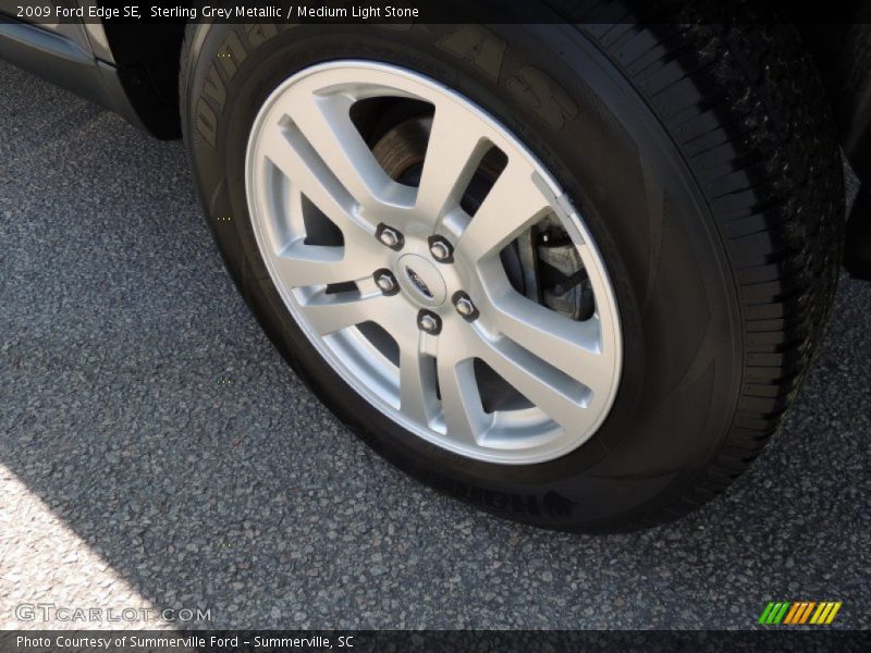 Sterling Grey Metallic / Medium Light Stone 2009 Ford Edge SE