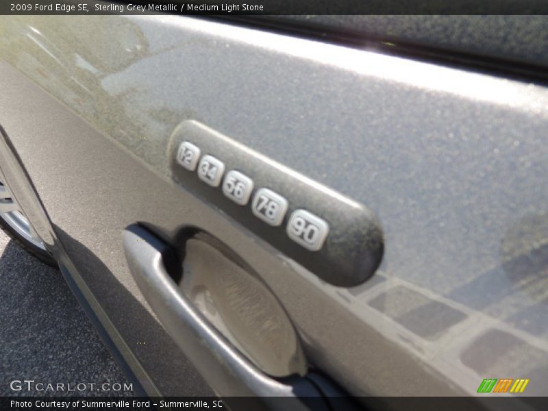 Sterling Grey Metallic / Medium Light Stone 2009 Ford Edge SE